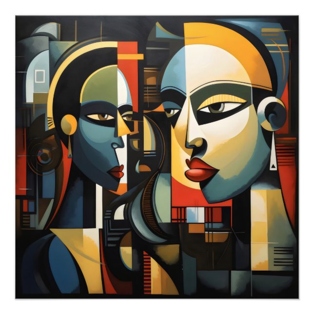 Foto Mujeres Cubismo (Frente)