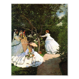 Foto Mujeres de Monet en el jardín