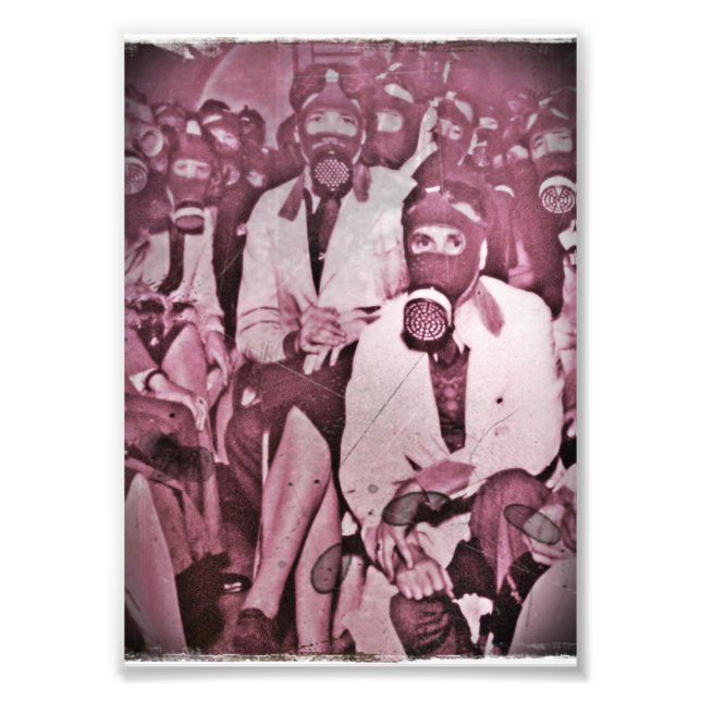 Foto Mujeres en máscaras de gas (Frente)