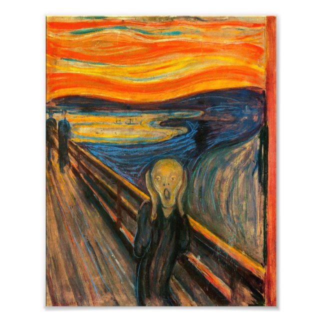Foto Munch The Scream Print (Frente)