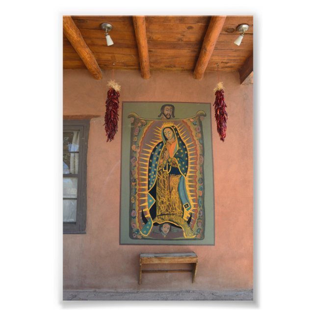 Foto Mural de Nuestra Señora de Guadalupe, Nuevo México (Frente)