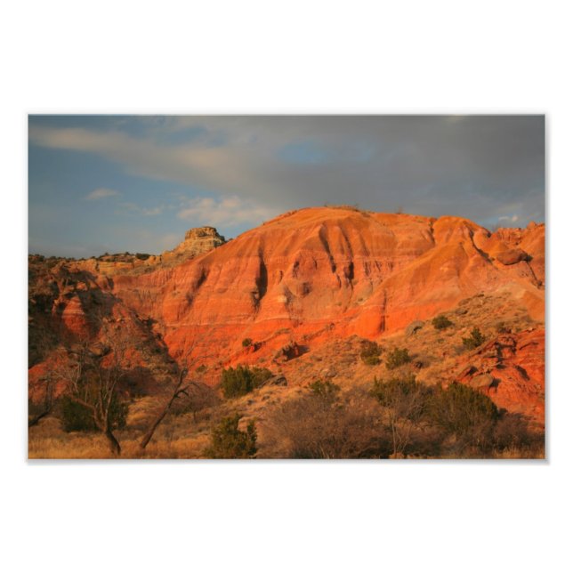 Foto Muro del cañón Palo Duro, Texas (Frente)