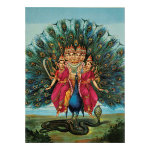 Foto Murugan Kartikeyan Skanda Subrahmanyan la deidad h