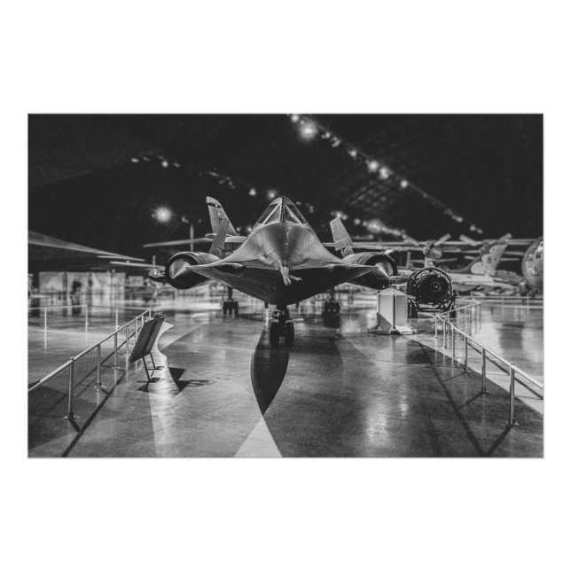 Foto Museo de la Fuerza Aérea de Dayton SR-71 Blackbird (Frente)