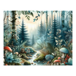 Foto Mushroom Hollow Nature Forest Creek