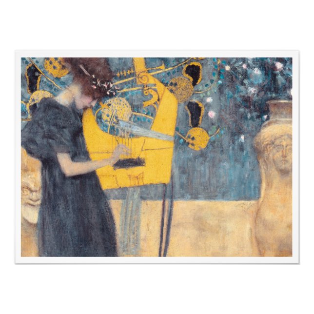 Foto Música de Gustav Klimt (Frente)