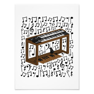 Foto Músico de Jazz Organ Musical Notes Organist