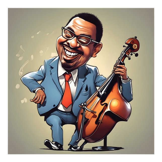 Foto músicos de jazz (Frente)