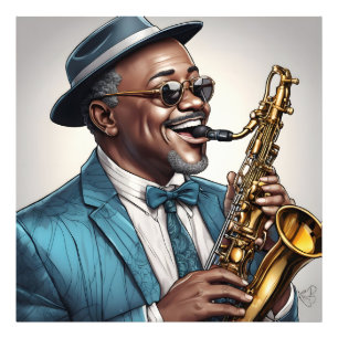 Foto músicos de jazz