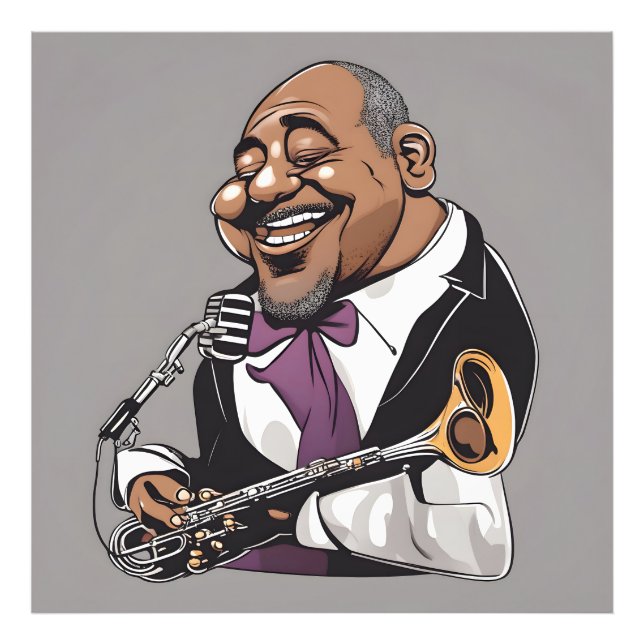 Foto músicos de jazz (Frente)