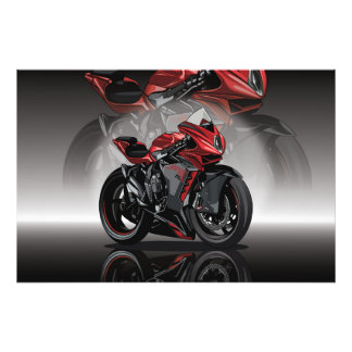 Foto MV Agusta F3 with special background