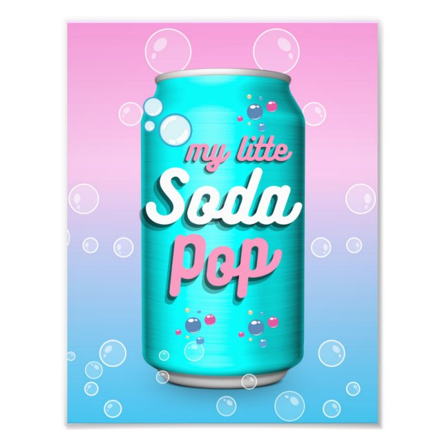 Foto My little Soda Pop Can Bubbles  (Frente)