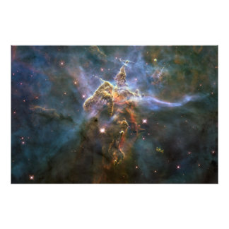 Foto Mystic Mountain in Carina Nebula Hubble Space