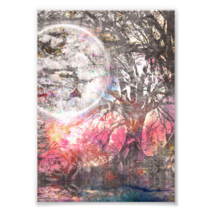 Foto Mystical Moon Tree