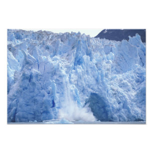 Foto NA, EE. UU., Alaska. Glaciar desmoronándose en el