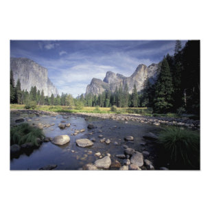 Foto NA, EE. UU., California, Yosemite NP, vista del va