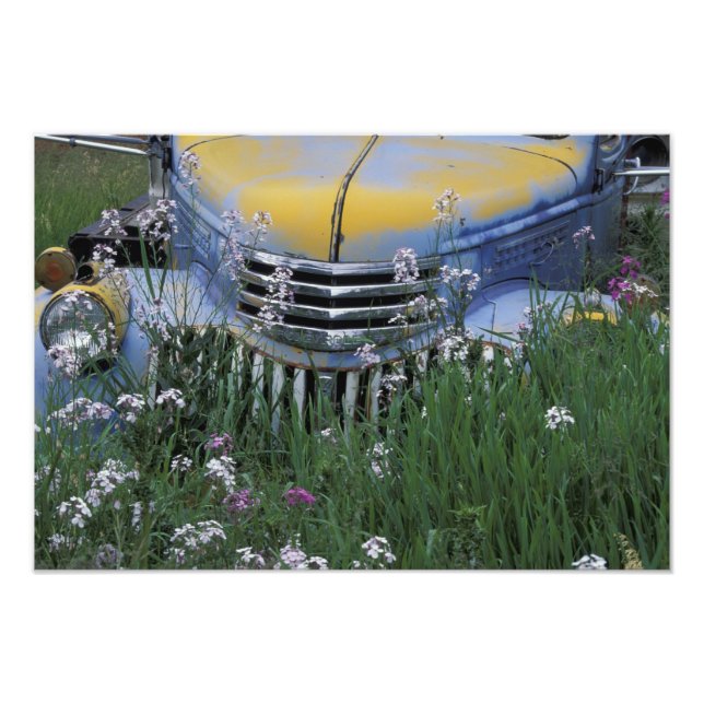 Foto NA, EE.UU., este de Washington, camión viejo con (Frente)