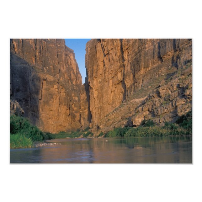 Foto NA, EE.UU., Texas, Parque Nacional Big Bend. Río (Frente)