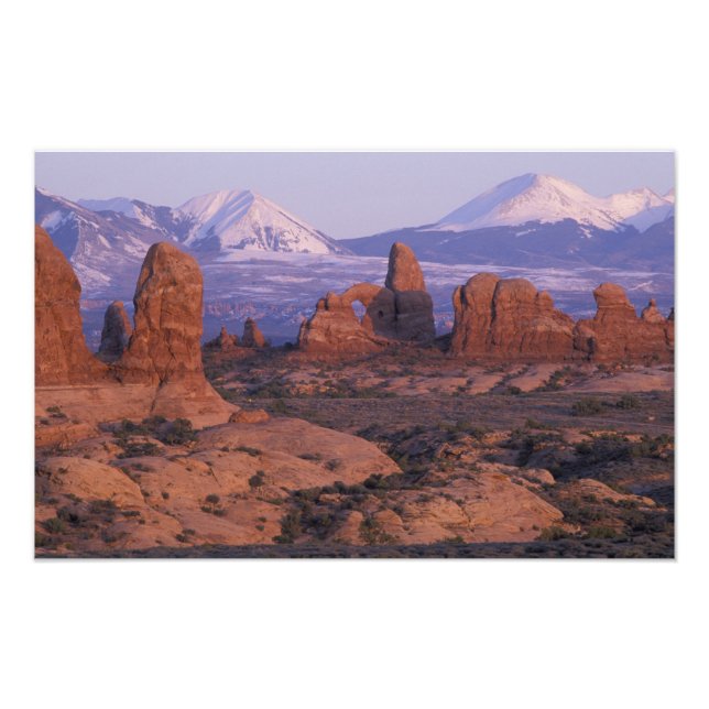 Foto NA, EE.UU., Utah, Parque Nacional Arches. Jardín d (Frente)