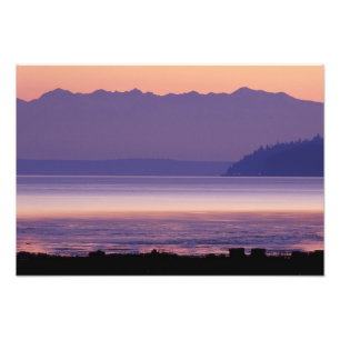 Foto NA, EE. UU., Washington, Conway. Montañas Olímpica