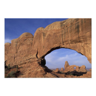 Foto NA, Utah, Parque Nacional Arches. Arco doble