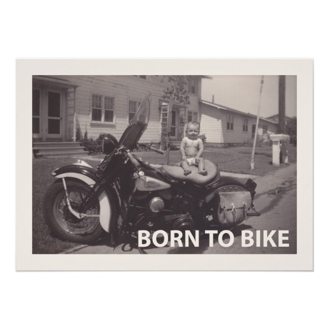 Foto nacido en bicicleta (Frente)