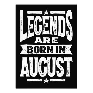 Foto Nacieron Leyendas En Agosto