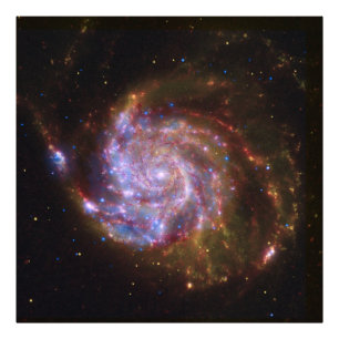 Foto Nacimiento estelar en el volante: Galaxia M101