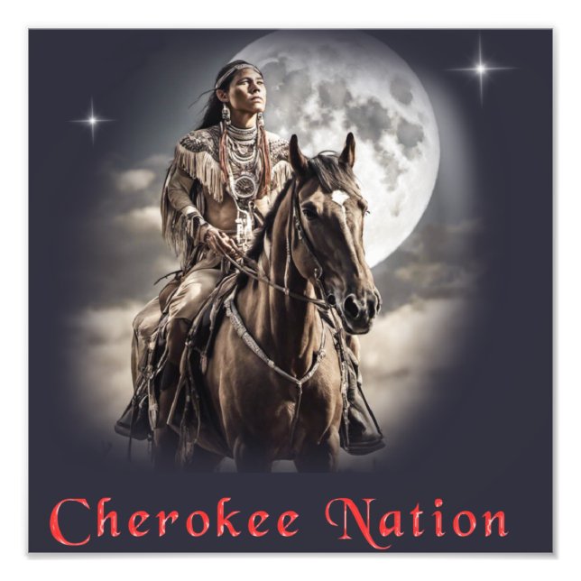 Foto Nación de Cherokee (Frente)