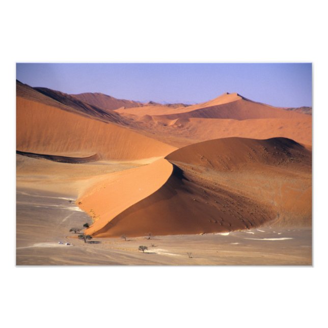 Foto Namibia: Dunas de Sossuvlei, escenografía aérea. (Frente)