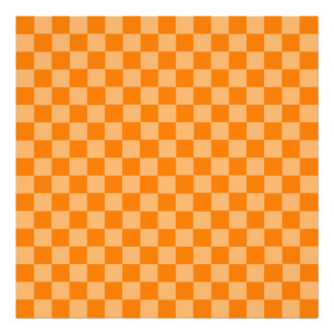 Foto Naranja Combinación Classic Checkerboard de STaylo