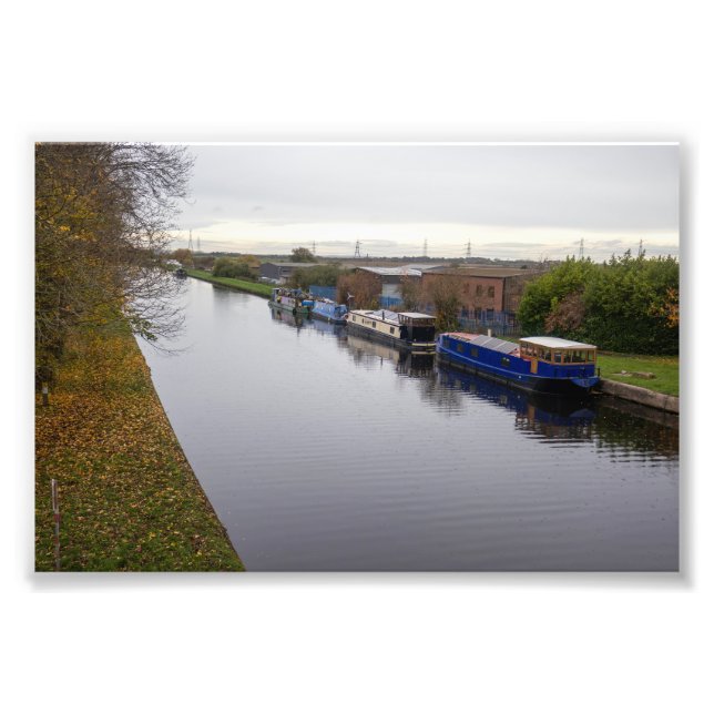 Foto Narrowboats on the Knottingley and Goole Canal (Frente)