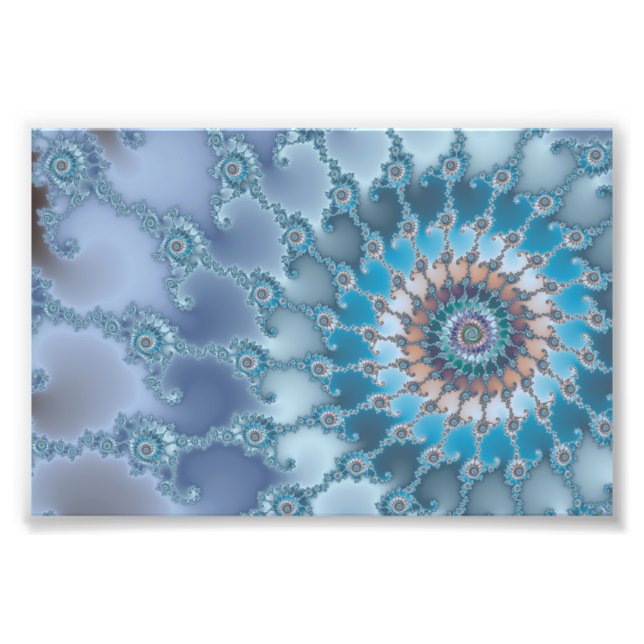 Foto Nautilus - Arte fractal (Frente)