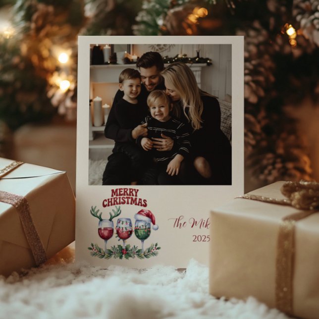 Foto Navidad Alegre Vino (Subido por el creador)