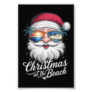 Foto Navidad en la playa Vacaciones de verano hawaianas