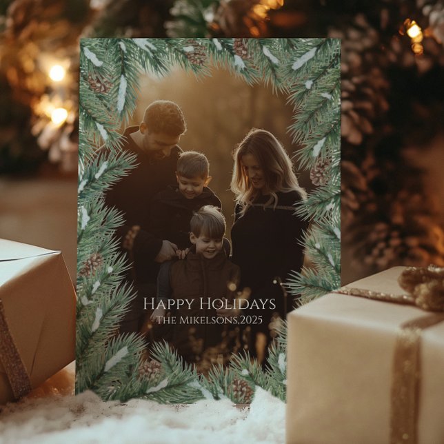 Foto Navidad Familiar de Piña Rústica (Subido por el creador)