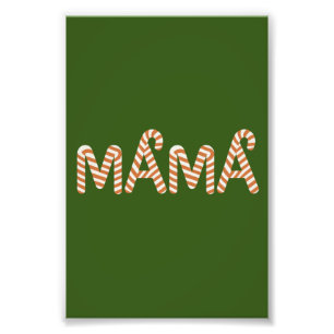 Foto Navidades Árbol de torta Mamá Dulce Familia Funny