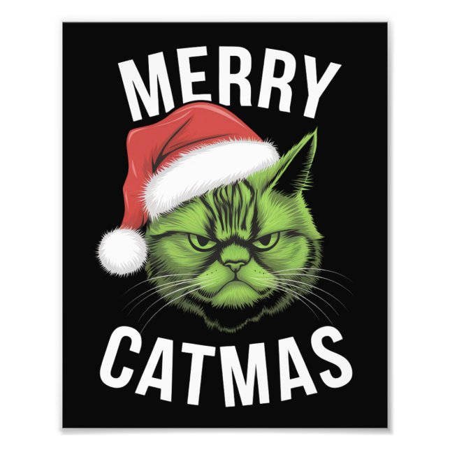 Foto Navidades de Amantes del Gato de Merry Catmas dive (Frente)