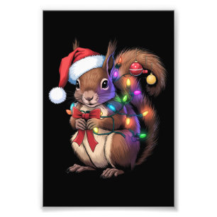 Foto Navidades de ardilla iluminan familia Fiesta de Na
