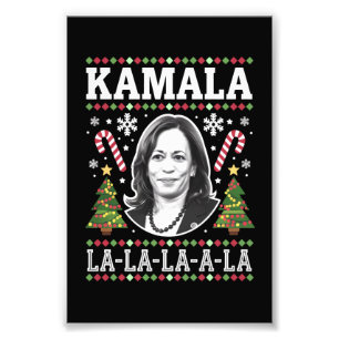 Foto Navidades de Kamala Harris 2024 Comma La Xmas