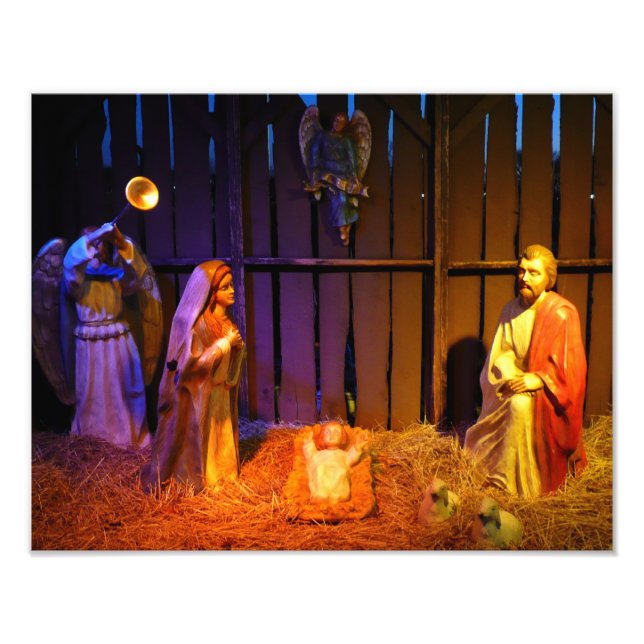 Foto Navidades de la escena de la natividad se exhiben  (Frente)