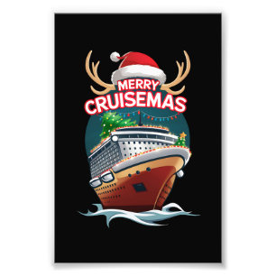 Foto Navidades de la familia de cruisemas con crucero d
