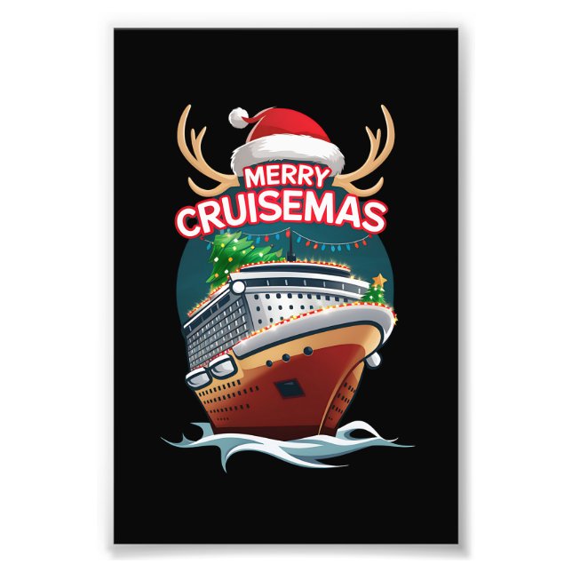 Foto Navidades de la familia de cruisemas con crucero d (Frente)