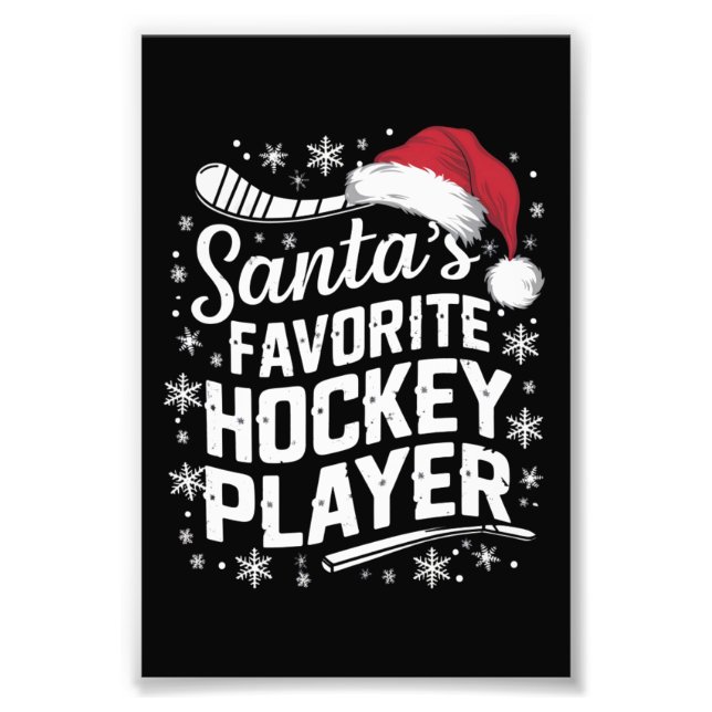 Foto Navidades de Pajama, jugador favorito de hockey de (Frente)