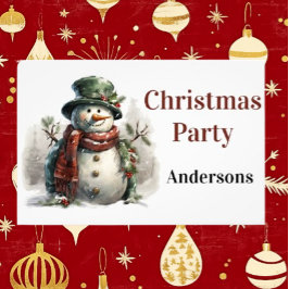 Foto Navidades de vacaciones de Snowman