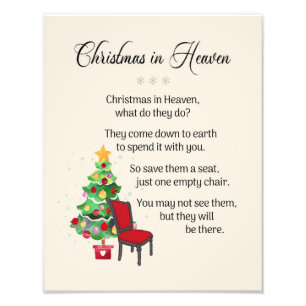 Foto Navidades En El Cielo, Silla Vacía, Querida, Dolo