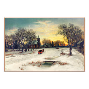 Foto Navidades Eve Painting (1885) de W. C. Bauer