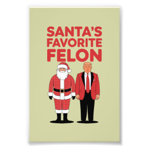 Foto Navidades favoritos de Santa Felon Trump