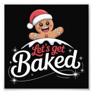 Foto Navidades Gingerbread Man Family Let's Get Baked