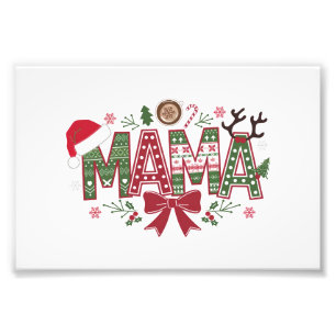 Foto Navidades Mama Coquette Bow Mama Claus Tree Cake